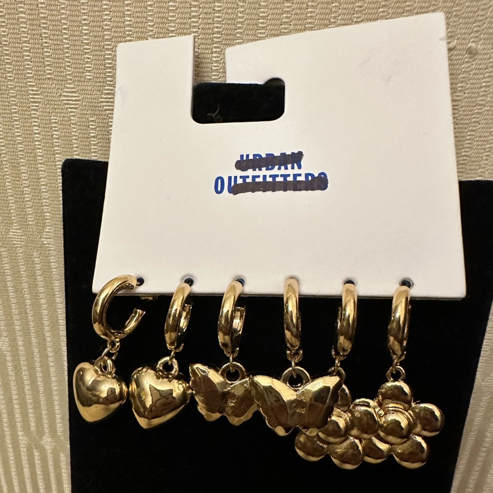 NWT Urban Outfitters Hoop Earrings